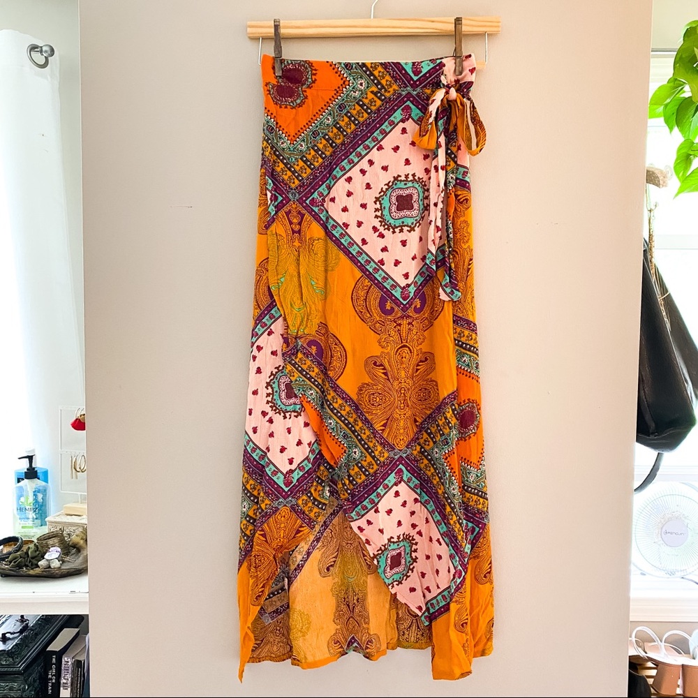 Boho Wrap Skirt
